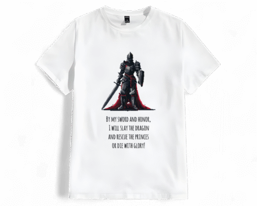 تیشرت طرح شوالیه تاریکی