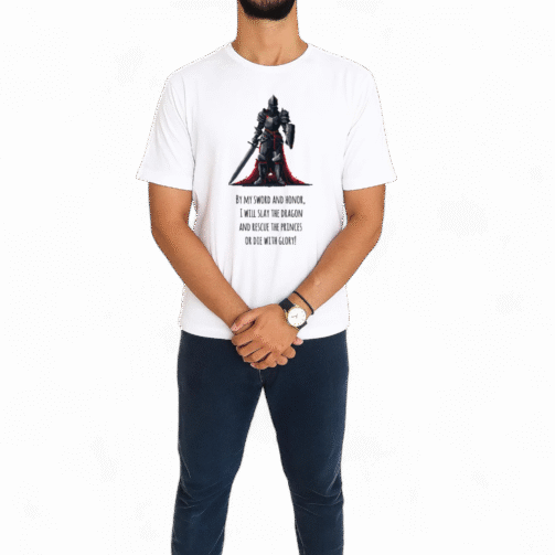 تیشرت طرح شوالیه تاریکی
