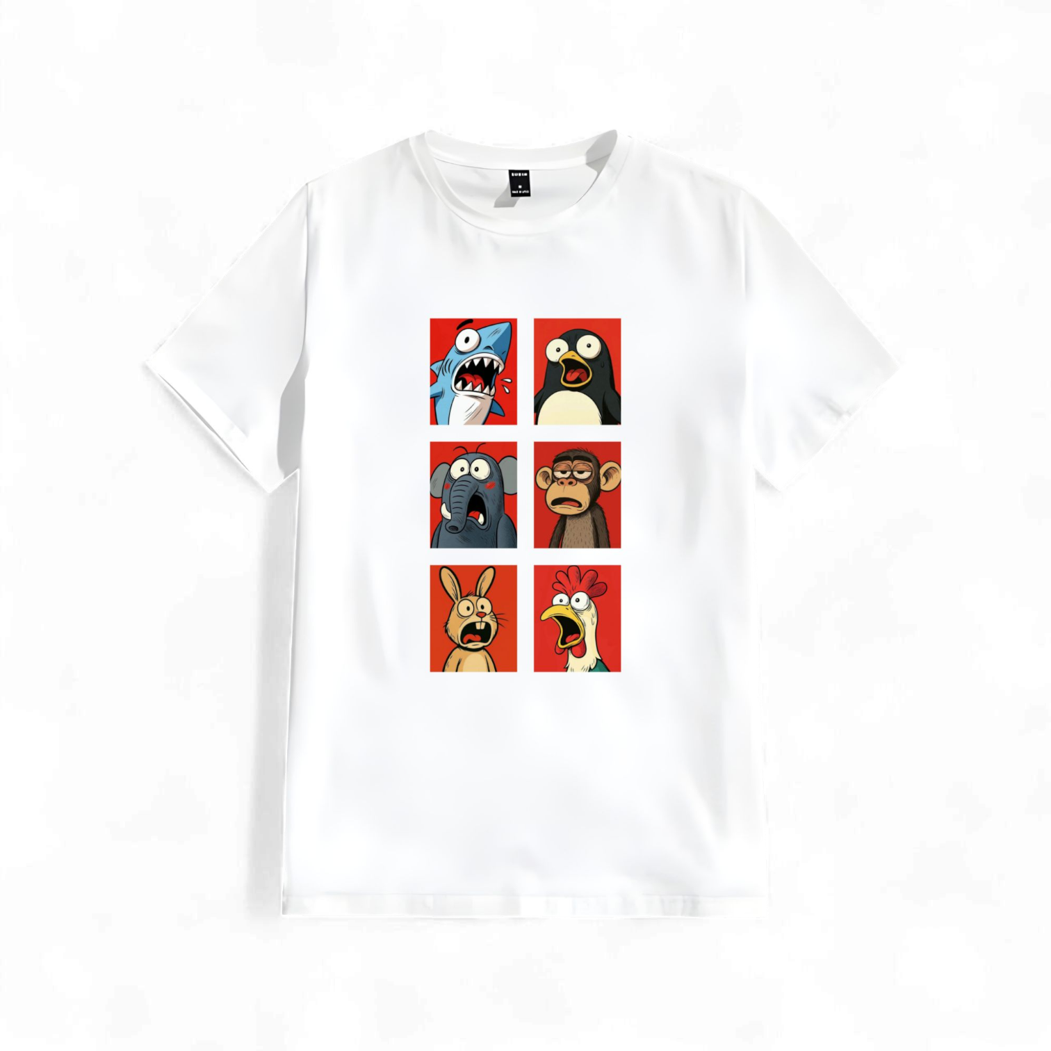 تیشرت حیوانات کارتونی