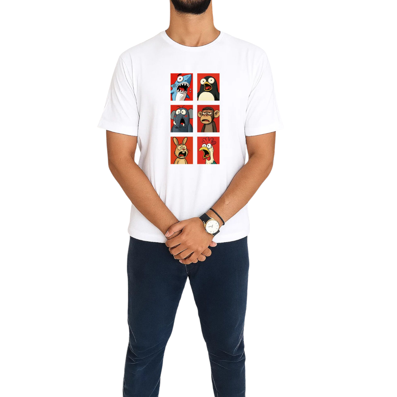 تیشرت حیوانات کارتونی