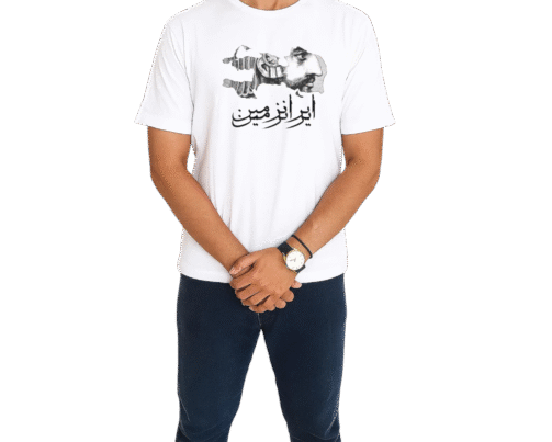 تیشرت با طرح ایران زمین