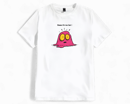 تیشرت کارتونی خیلی گرمه