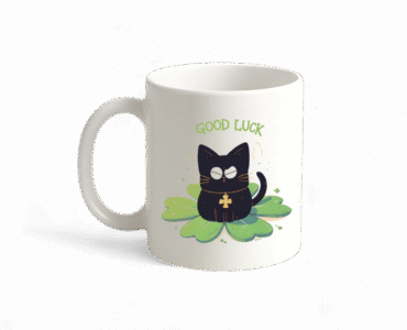 ماگ سرامیکی گربه