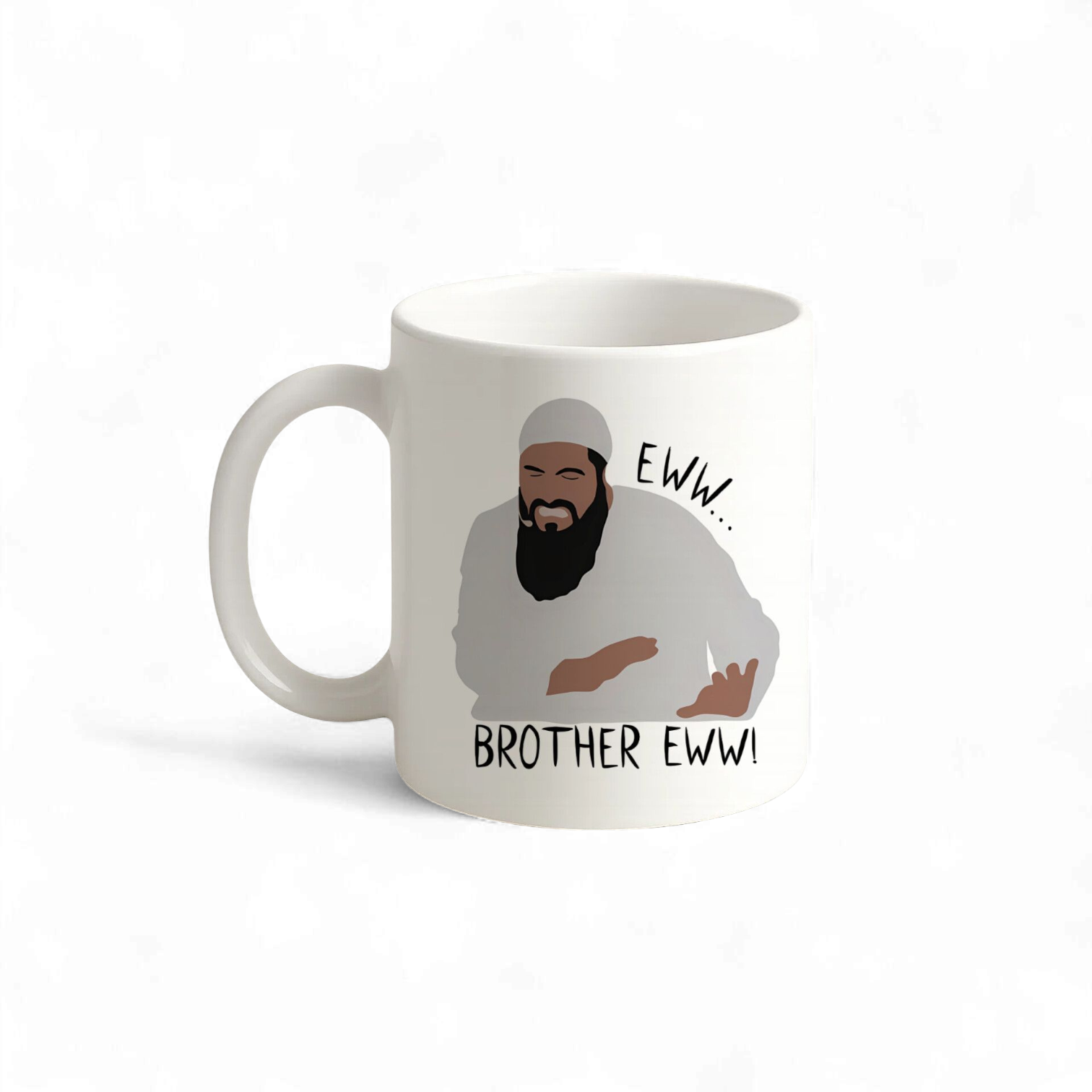 ماگ سرامیکی با طرح میم Brother Eww