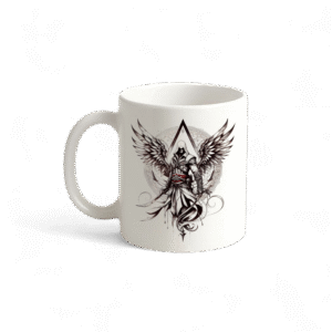 ماگ سرامیکی گیمینگ با طرح فانتزی Assassin