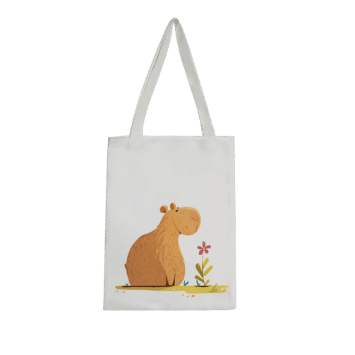 توت بگ فانتزی با طرح کاپیبارای بامزه