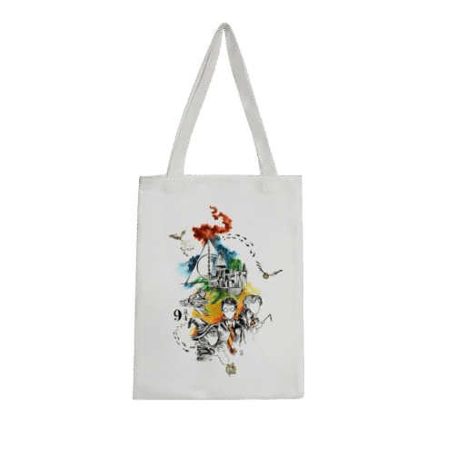 توت بگ پارچه‌ای با طرح هنری هاگوارتز