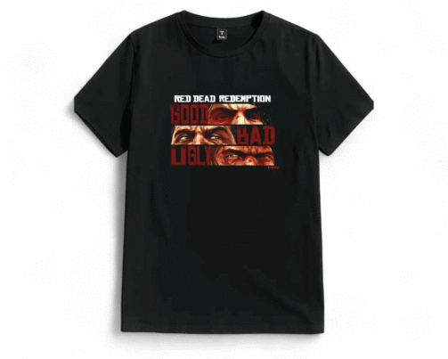 تیشرت گیمینگ با طرح Red Dead Redemption